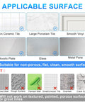 Visual guide of applicable surfaces for 2 Pack 12 Inch Grab Bars With Strong Hold Suction Cup Grip For No Slip Shower And Bath Safety.