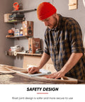 Person using Machinist Square Set 2 Inch 3 Inch 4 Inch And 6 Inch Squares High Precision Steel 90 Degree L Type Bench Tool