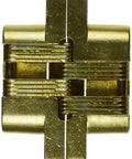 Heavy Duty Concealed Butt Hinges Ul Fire Rated 20 90 180 Minute Satin Brass Alloy Steel close-up view, showing details and design.