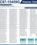 Samsung Washer Water Inlet Valve Assembly Upgrade That Stops Leaks Easy Install Durable ABS model compatibility chart