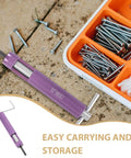Helicoil Thread Repair Kit With Install Tool Lightweight Zinc Alloy Thread Insert Protector and screws on concrete