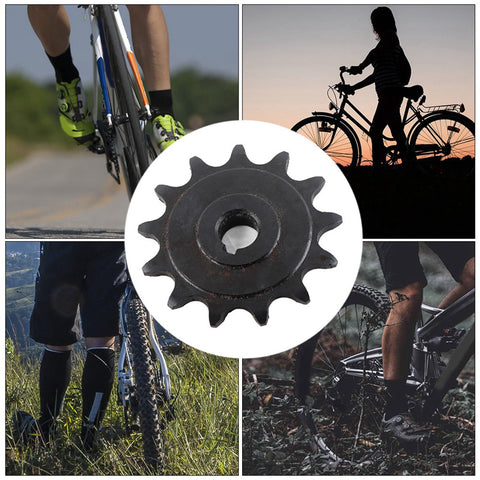 Single Speed Bike Freewheel With 13 Tooth Pinion Gear For Half Inch By One Eighth Inch Bike Chains Dope Carbon Steel Sprocket