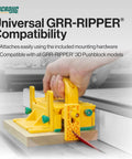 Gravity Heel Kit Pushblock Accessory For Table Saws And Jointers, Auto Retracting Woodshop Safety Gear used with GRR-RIPPER models.