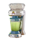 Margaritaville Key West Frozen Concoction Maker with XL ice reservoir and clear jar, front view