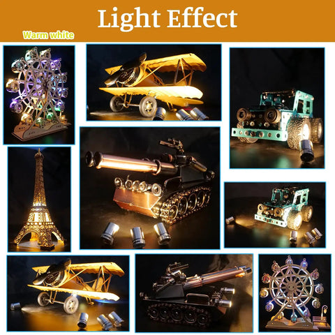 Tiny Battery Operated LED Spotlight Kit 10 Pack SMD Lamps For Do It Yourself Crafts Miniatures Displays And Creative Projects
