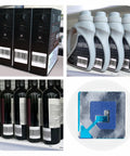 2x2 Inch White RF 8.2MHz Paper Security Labels With Fake Barcode Checkpoint Compatible Anti Theft EAS Loss Prevention For Retail Inventory 1000 Labels Easy To Use Security Solution installed on various products