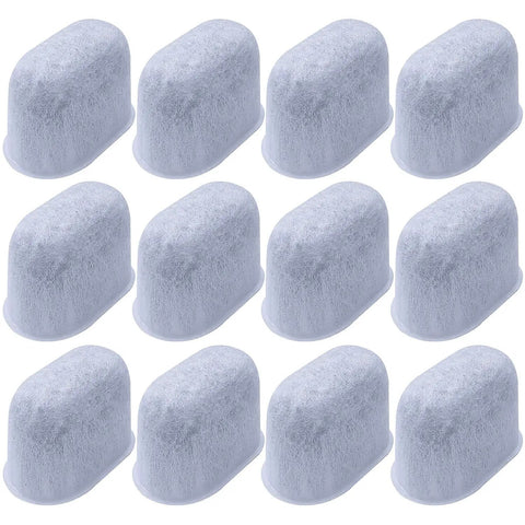 Charcoal Water Filter Replacement Pack For Keurig Coffee Makers 12 Count By Pureline Micromesh Filtration For Keurig 1.0 And 2.0 Helps Improve Taste With Cleaner Fresher Brew Every Time Keeps Coffee Tasting Great