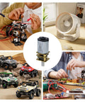 Ultra Compact 6V Micro DC Geared Motor With 3mm Shaft For RC Cars Robots And DIY Toys 30 RPM Mini Metal Gear Reduction Motor