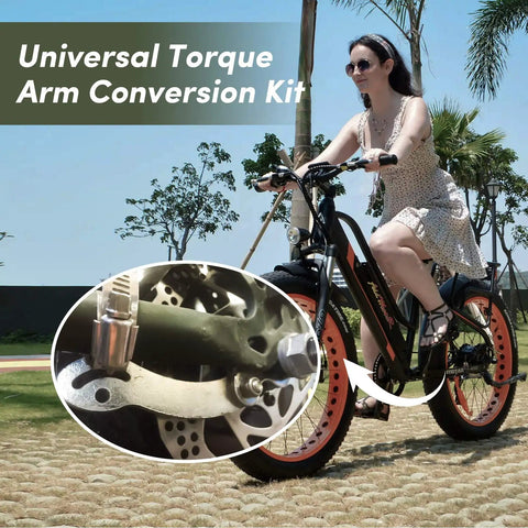 Universal Torque Arm Kit For Electric Bicycles And E Bikes Fits Front Or Rear Hub Motors And Mid Drive Maintenance Tool For Quick And Easy Inside Or Outside Frame Installation One Set