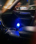 Ultimate Car Fuel Saver Device for cars and trucks, portable plug-in gas economizer illuminated in vehicle interior