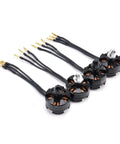 Four MT2204 2300KV Brushless Motors For RC QAV210 250 280 FPV Racing Drones 2-3S with Gold Plated 2mm Bullet Plugs