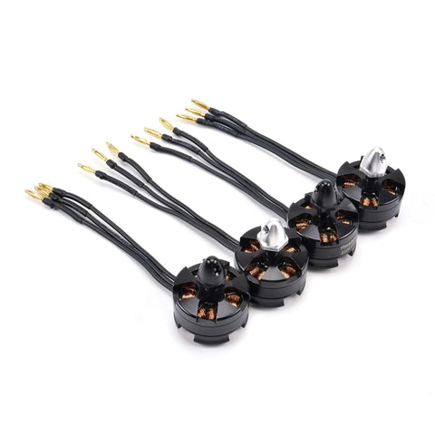 Four MT2204 2300KV Brushless Motors For RC QAV210 250 280 FPV Racing Drones 2-3S with Gold Plated 2mm Bullet Plugs