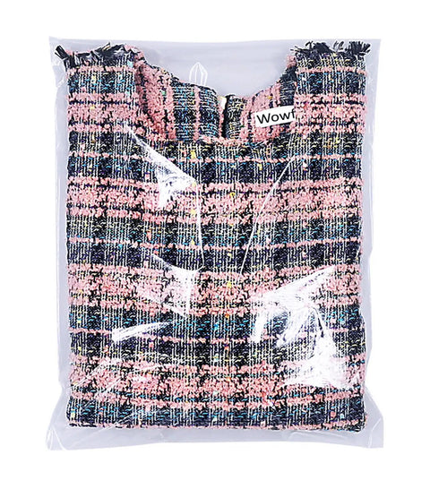 Heavy Duty 12x16 Self Sealing Plastic Storage Bags 100 Count Clear Thick Closure For Shirts Sweaters Solid Garment Protection Straight Up Reliable Closet Organization Game Changer For Every Home