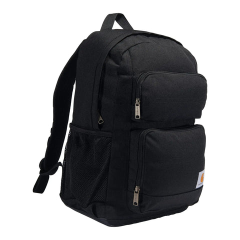 27L Single Compartment Laptop Backpack With Durable Duravax Base Rain Defender Water Repellent 1200 Denier Polyester Built For The Daily Grind On The Go For Work School Or Travel Laptop Sleeve Included side view