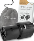 Gotta Love J1772 To Tesla Adapter Rock Solid Level 2 Portable Power Connector with user manual and carrying pouch.