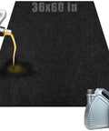 Oil Spill Mat For Garage Floor 36 Inch By 60 Inch Under Car Oil Change Mat Highly Leak Proof Non Slip Durable Washable Waterproof