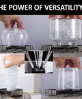Sink Bottle Washer For Quick Glass Cleaning In A Snap Bar Glass Rinser And Baby Bottle Cleaner Tool showing multi angle rinse functionality