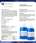 Fusion Cool 2240 metalworking fluid, blue semi-synthetic coolant, 1-gallon bottles (2).