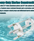 Beefed Up Prop Puller Kit For 3 And 4 Blade Boat Propellers Marine Prop Removal Tool Fits One And A Half To Two Inch Shafts