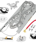 Dryer Heating Element Kit 3387747 4 Piece Repair Set DIY Friendly With Heating Element Assembly Thermostat Kit And Thermal Fuse
