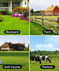 Backyard, farm, golf course, pasture suitable for Angled Design Lawn Leveling Rake With 30 By 10 Inch Stainless Steel Head And 70 Inch Adjustable Handle For Quick Sand And Soil Leveling In Lawns Gardens Farms And Pastures No Nonsense Yard Work Tool.