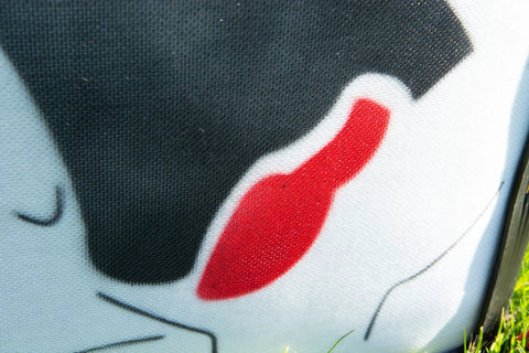 Close-up of Beefed Up 18 Inch Archery Target With Self Healing Foam Core For High Power Bows Up To 450 FPS And 222 ft lbs design detail
