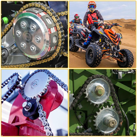 520 Chain Master Link Kit 2 Pack With O Ring For Motorcycle ATV Dirt Bike Go Kart And Quad Heavy Duty Roller Chain Connector