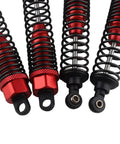 Front And Rear RC Shock Absorbers 4 Pack 108mm Adjustable Aluminum Dampers For 1 To 10 Scale RC Cars Like HSP Volcano EXP Pro Volcano S30