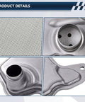 Close-up of Direct Fit CVT Transmission Filter Kit For Nissan Pathfinder Murano Maxima showcasing filter material and fittings.