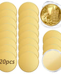 20 Pack Brass Coin Blanks, 40mm Diameter, 2mm Thick, Laser Engravable Coins For DIY Customization, Personalized Gifts, Challenge Coins