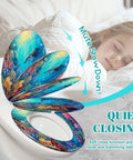 Elongated Toilet Seat Slow Close Home Bathroom with colorful underwater design, showing soft close feature and decorative art.