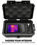 Waterproof Hard Shell Case For Flir C5 C2 C3 Thermal Imagers And Seek Shot Pro PerfectPrime Infrared Cameras Case Only With Protective Foam Interior Rugged Exterior For Tough Travel And Storage Road Trip Ready
