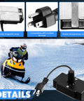 Hortsun portable magnetic oil-pan heater, 120V 200W, engine block warmer with sturdy magnetic base.