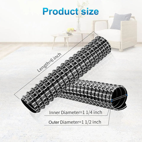Lower Hose And Replacement Belts For Rocket Vacuum Cleaner Models HV300 HV302 HV320 HV321 6-inch ABS steel hose dimensions