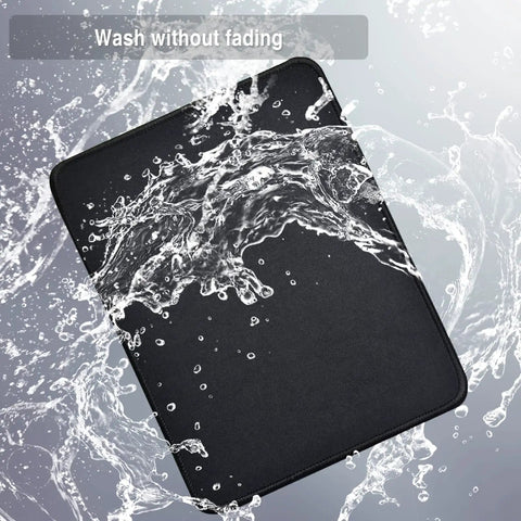 11 Pack Mouse Pads With Reinforced Stitching Edges Washable Non Slip Rubber Base 0.12 Inch Thick Smooth Surface Bulk Desk Pads