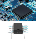 10Pcs ICL7660 ICL7660S ICL7660SCPAZ CMOS Voltage Converter IC PDIP8 on circuit board, vital for voltage conversion projects