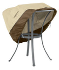 Veranda Round Patio Table Cover fits 36 Inch Diameter Tables up to 23 Inches High water-resistant outdoor cover with Gardelle fabric system