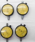 Premium Dial Test Indicator Spare Parts And Hardware Variety Pack With Hella Reliability For Pro Grade Shop Repairs Precision Calibrations And Daily Mechanical Tuning, six dial indicators on a white surface.