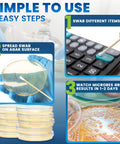 Steps for using Hands On Microbiology Science Kit For Students With Ten Pre Poured Agar Plates And Cotton Tipped Sticks Learn Microbiology