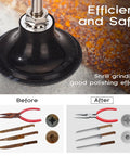 150 Pcs 2 Inch Sanding Discs 120 Grit For Die Grinder Surface Finish Grind Polish Burr Removal Rust And Paint Prep Easy Quick Change Compatible With Various Die Grinders shown in use removing rust and polishing metal tools.