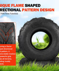 Side view of Size 145 70 6 Mini Bike Tubeless Tires Replacement For ATVs Go Karts Lawn Mowers And Golf Carts Wide Compatibility