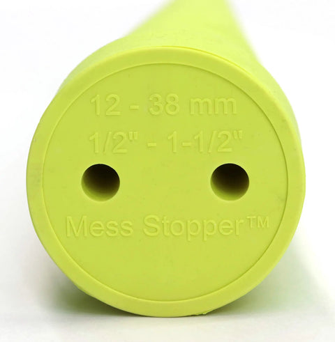 Hydraulic Oil Service Plugs Kit For Unpressurized Systems Round Plug Set Mess Stopper green plug with size markings visible