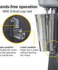 Workhorse Commercial Single Spindle Drink Mixer With Hands Free Operation 3 Speed Universal Motor Pulse Activation demo