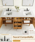 72 Inch Double Sink Bathroom Vanity With Zero Hassle Setup And Top Shelf Solid Wood Countertop Straight Out The Box Durable Pedestal Design Built Like A Champ For Modern Master Baths That Bring The Style with quartz top and ceramic sinks.