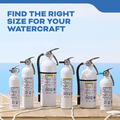 Badass Marine Fire Extinguisher Rustproof Aluminum Stainless Steel Build Rating 1a 10b C Quick Hit Fuel Electrical Trash Flames Rock Solid Guard For Your Boat Rig All Year Round