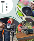 Ultra Rock Hard Angle Grinder Wrench Offering Zero Fuss Disc Changes And Sweet Grip On Stubborn Backing Nuts Making Your Grinding Repairs An Absolute Breeze Every Single Time in use with angle grinders.