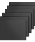 Moldable Plastic Sheets 12x16 Inches 0.06 Inch Thick 6 Pack, double sided smooth and textured, for DIY projects and handcrafts.