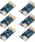 Super Slick CN3065 Mini Solar LiPo Charger Board With Micro USB Port For DIY Kits And Backyard Campouts Knockout Power Delivery Guaranteed Reliable Lithium Charging Module Six Pack in a row.