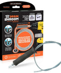 Drill Powered Tub and Sink Snake Auger Clog Remover for Bathroom Drains 42 Inch Stainless Steel Hair Buster box and tool