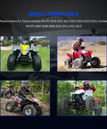Ignition CDI Module Box Replacement For Polaris Outlaw 50 2010 To 2016 And Outlaw 90 2007 To 2013 displayed on various ATVs